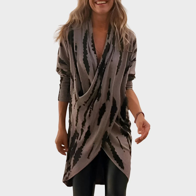 Hayden Tahlia | Women's Versatile V-Neck Sweater Pullover with Elegant Chic Soft Cozy
