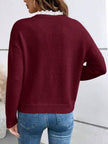 Maria | Women's Classic Button-Front Sweater Pullover