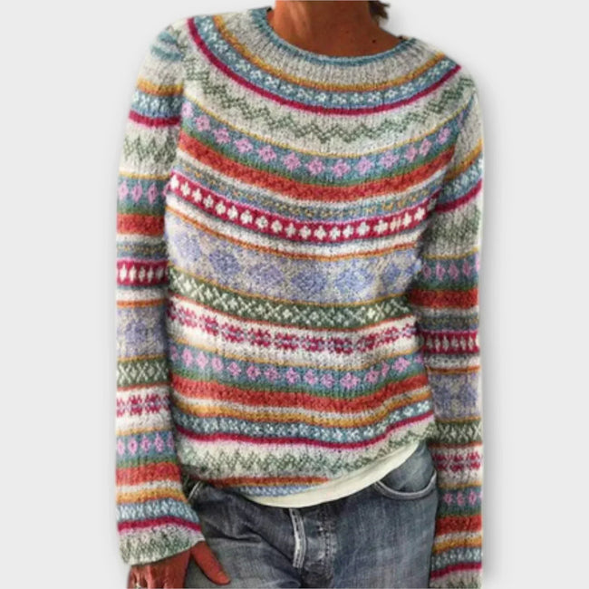 Hayden Penelope | Women's Vintage Knit Sweater Pullover with Elegant Soft for Everyday