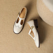 Nadine | Women's Leather Block-Heel Heeled Mary Jane Shoes