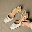 Reyna Genuine Leather Pumps