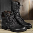 Jette | Women's Lace-Up Leather Combat Boots