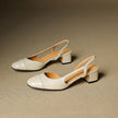 Reyna Genuine Leather Pumps