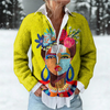 Sophie | Women's Cozy Knit Plaid Cardigan Sweater
