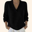 Ella | Women's Elegant V Neck Casual Sweater with Cozy for Winter