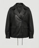Casual Jacket Women Straight Fit Metal Front Closure