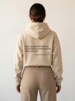 Oversized Hoodie Women Slogan Print Relaxed Fit