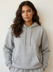 Hoodie Women Oversized Leopard Star Print Kangaroo Pocket