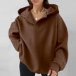 Oversized Hoodie Women, Soft Relaxed-Fit Hooded Sweatshirt