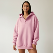 Oversized Hoodie Women, Soft Relaxed-Fit Hooded Sweatshirt