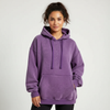 Oversized Hoodie Women Washed Look Relaxed Fit Soft Cotton