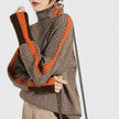 Harper | Women's Turtleneck Print Long Sleeve Sweater with High-Neck for Winter