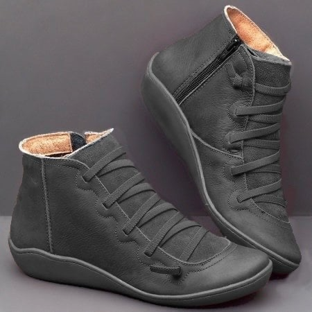 Faye | Women's support boots with Leather Comfortable Casual Everyday for Walking