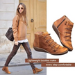 Faye | Women's support boots with Leather Comfortable Casual Everyday for Walking