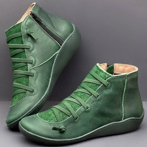 Faye | Women's support boots with Leather Comfortable Casual Everyday for Walking