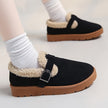 Ilona | Women's Ankle Slip-On Fur-Trim Warm Winter Boots