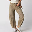 Barrel Leg Jeans Women High Waist Relaxed Fit