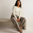 Barrel Leg Jeans Women High Waist Relaxed Fit