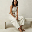 Barrel Leg Jeans Women High Waist Relaxed Fit