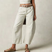 Barrel Leg Jeans Women High Waist Relaxed Fit