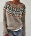 Allegra | Women's Soft Cozy Knit Sweater with Delicate Detailing Elegant Long-Sleeve