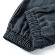 Women’s linen wide-leg trousers by FJØRNA with drawstring pull-on design, light and breathable for casual and stylish wear.