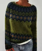Layla | Women's Cozy Printed Sweater with Elegant Fit Soft for Everyday