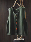 Rosalie | Women's Versatile Knit Button-Front Gilet Vest