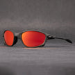 FJØRNA polarized men's UV400 sunglasses showing sleek lightweight design with dark tinted lenses and stylish frame.