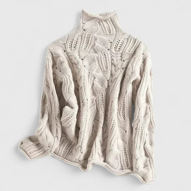 Hayden Rielle | Women's Chic Knit Sweater Pullover with Wrap Cozy for Winter