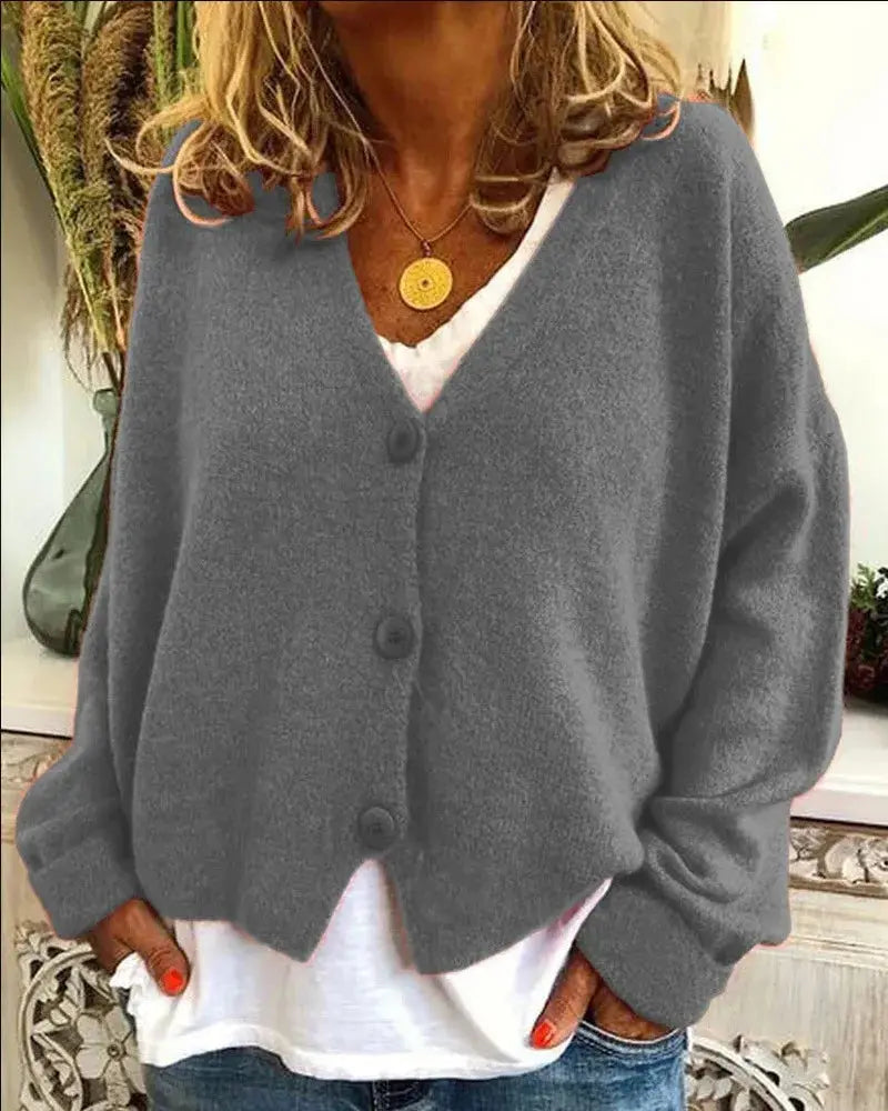 Ari | Women's Cozy Knit Printed Sweater with Versatile Fit for Layering
