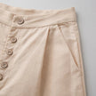 FJØRNA women's knit wide-leg trousers with elastic waistband, soft fabric, and relaxed fit, perfect for casual or stylish looks.