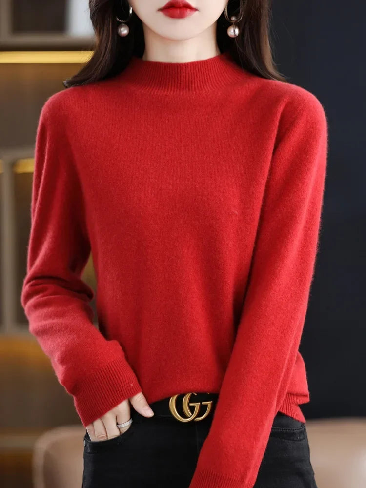 Pia | Women's Knit Turtleneck Sweater