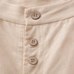 FJØRNA knit wide-leg women's pull-on trousers, relaxed fit, soft fabric, and casual style, shown on a model.