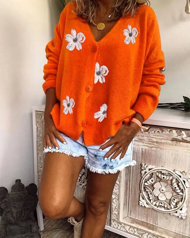 Marnie | Women's Soft Printed Knit Sweater with Cozy Feel for Everyday