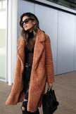 Vivienne | Women's Longline Teddy Winter Coat