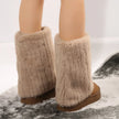 Henriette | Women's Mid-Calf Knit-Cuff Winter Boots