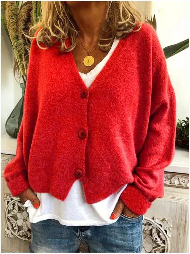 Ari | Women's Cozy Knit Printed Sweater with Versatile Fit for Layering