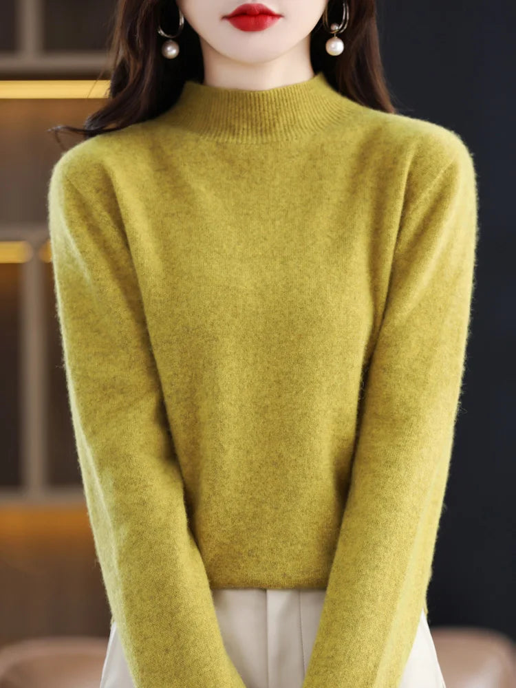 Pia | Women's Knit Turtleneck Sweater