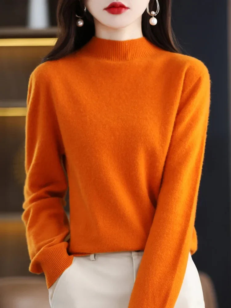 Pia | Women's Knit Turtleneck Sweater