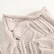 Alice | Women's Turtleneck Cable Print Sweater with High-Neck Cozy for Layering