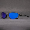 FJØRNA polarized men's sunglasses with UV400 protection, lightweight accessories with sleek, modern design and tinted lenses.