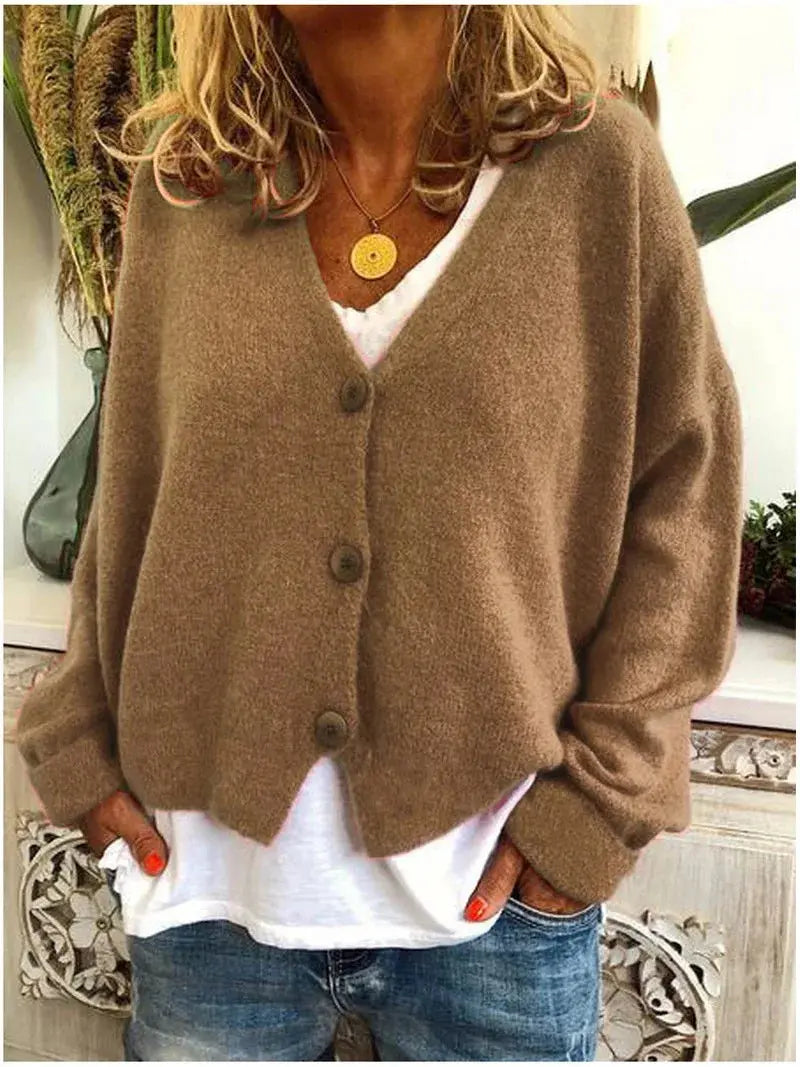 Ari | Women's Cozy Knit Printed Sweater with Versatile Fit for Layering