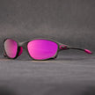 FJØRNA polarized men's sunglasses with UV400 protection, lightweight accessories with sleek black frames and tinted lenses.