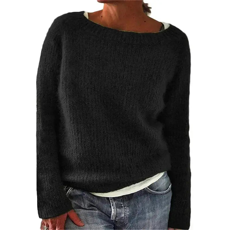 Esther | Women's Cozy Knit Sweater with Sleek Elegant Fit for Everyday