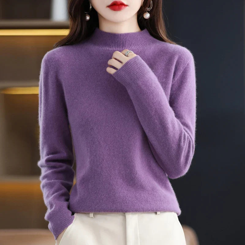 Pia | Women's Knit Turtleneck Sweater