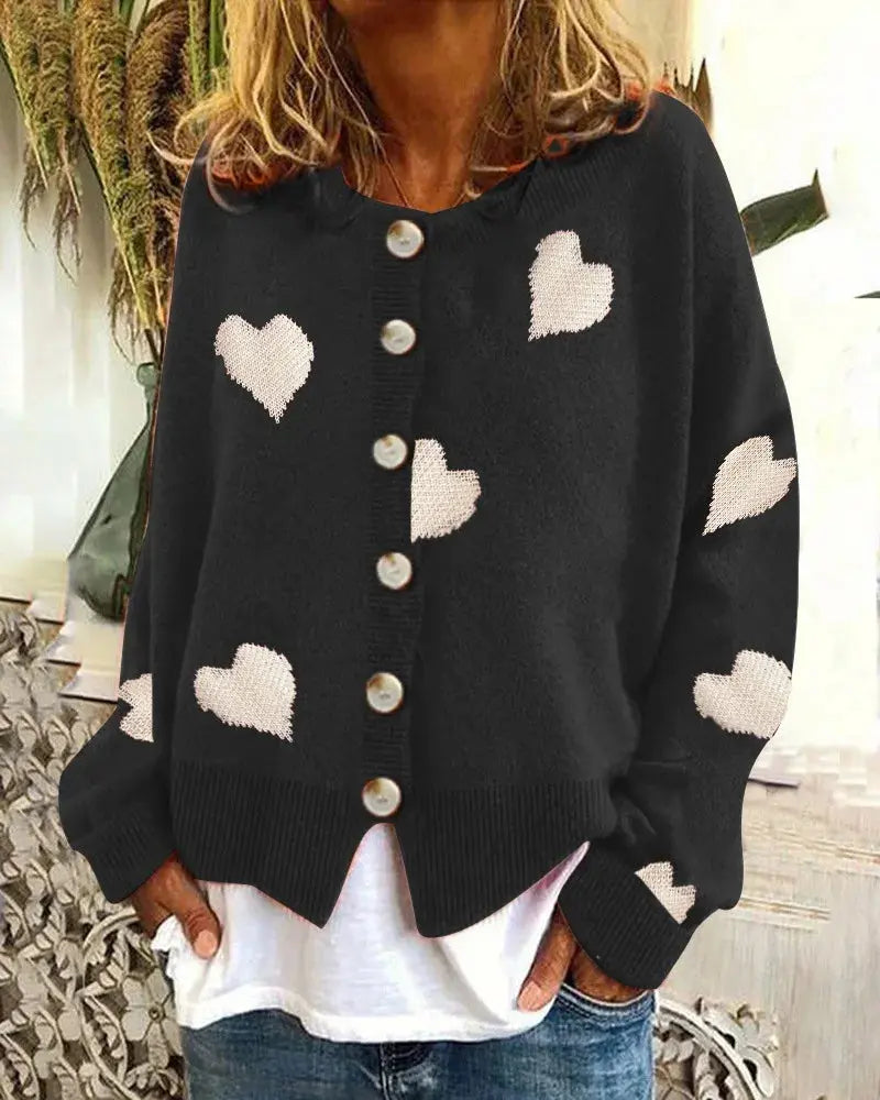 Wren | Women's Relaxed-Fit Cozy Knit Sweater for Casual Wear with Wrap for Everyday