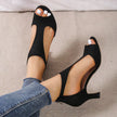 FJØRNA women's orthopedic sandals with a heel and non-slip sole, featuring supportive straps and comfortable design.