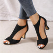 FJØRNA women's orthopedic heeled sandals with non-slip soles, stylish and supportive footwear for comfortable walking.