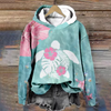 Diane | Women's Cozy Oversized Knit Nordic Hoodie Sweatshirt